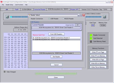 mifare smart card reader writer|MIFARE card reader software download.